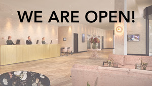 We are open!